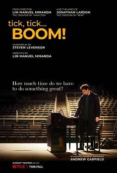 Poster for Tick, tick...BOOM!